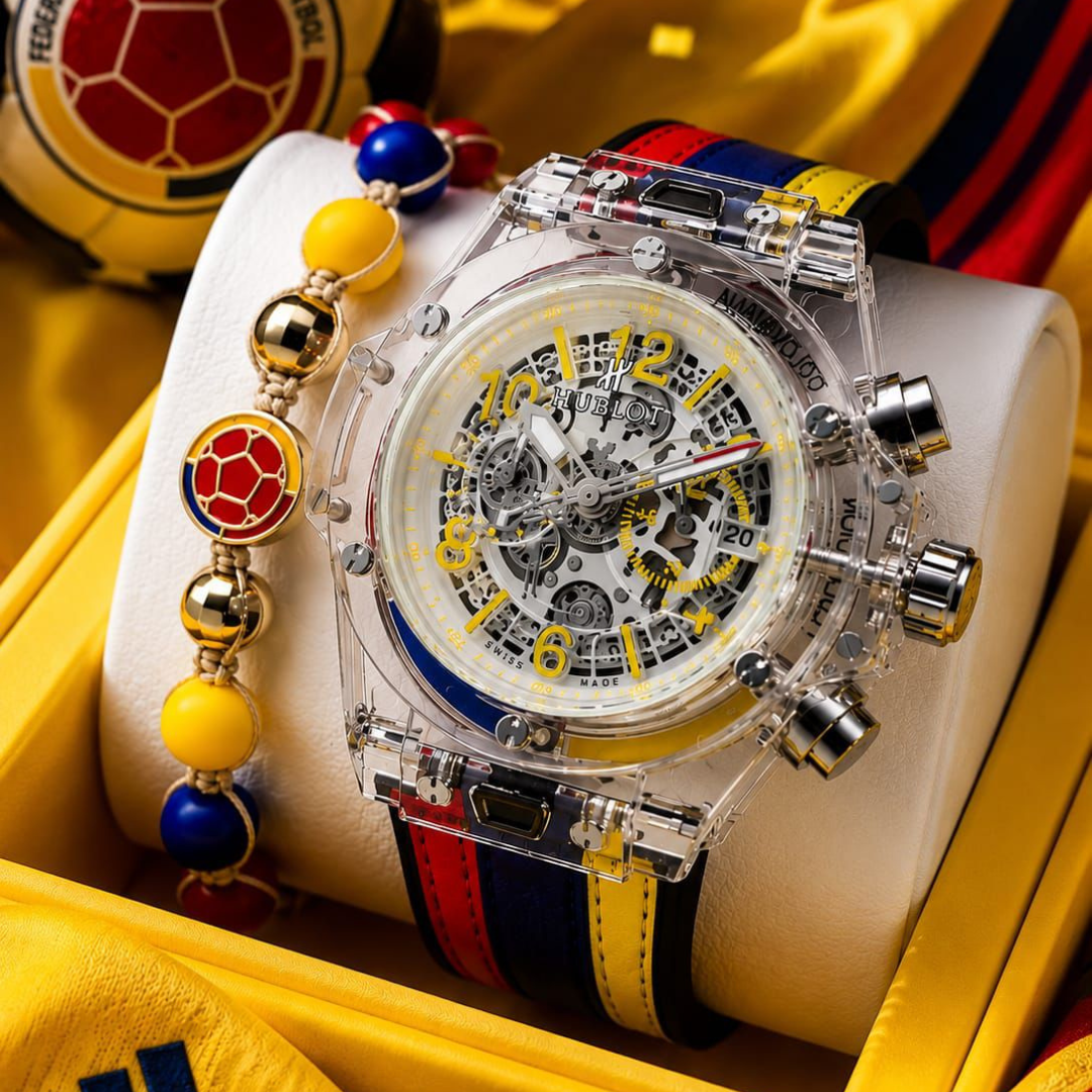 Combo reloj selección Colombia + Pulsera