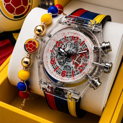 Combo reloj selección Colombia + Pulsera