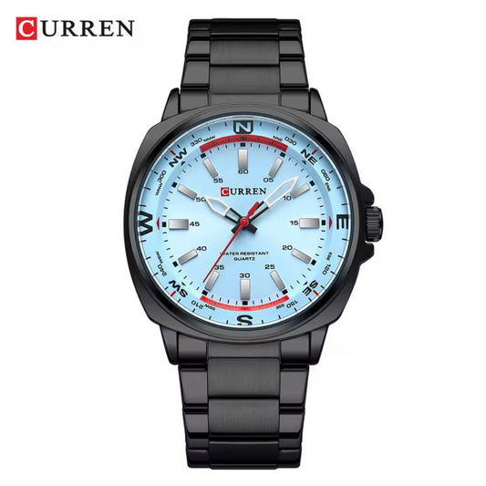 Reloj Curren 8455 Negro Celeste